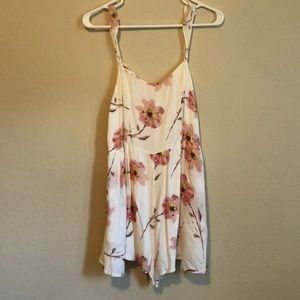 Urban Outfitters Floral Mini Romper